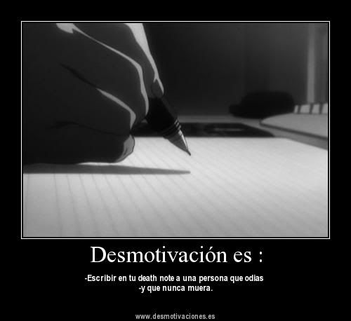 Death Note Desmotiva Death Note Desmotiva