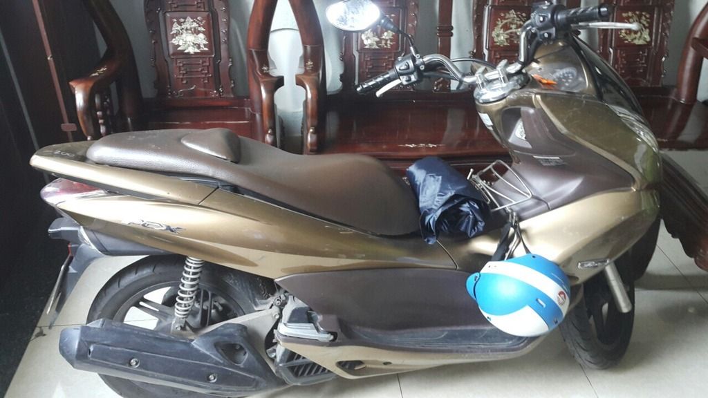 ra đi PCX 2011 mới đẹp zin vàng đồng - 1