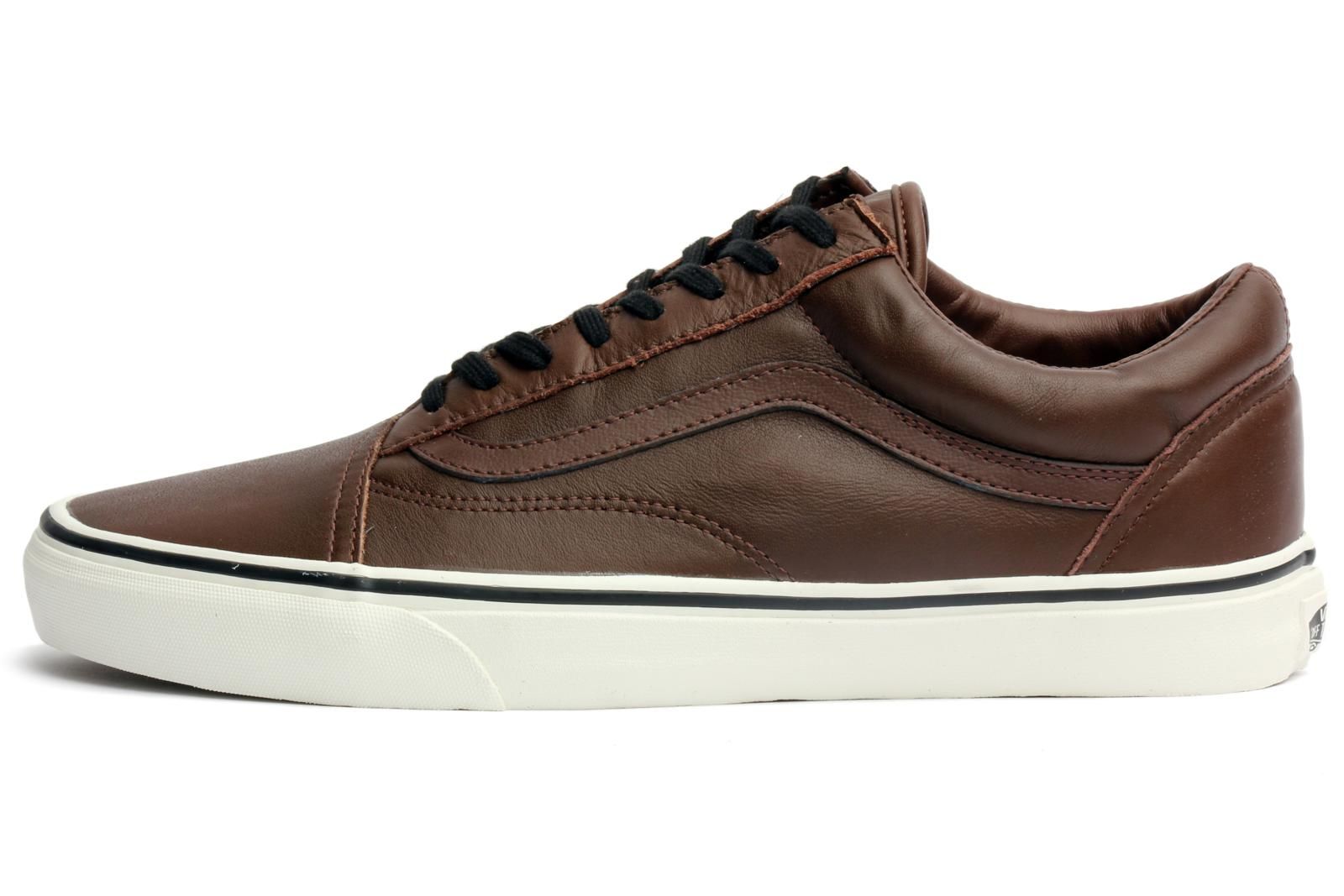 vans de cuero marron vans de cuero marron