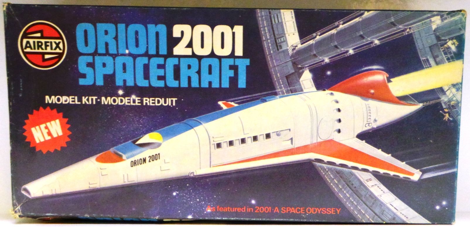 2001 A SPACE ODYSSEY ORION 2001 SPACECRAFT MODEL KIT MADE BY AIRFIX