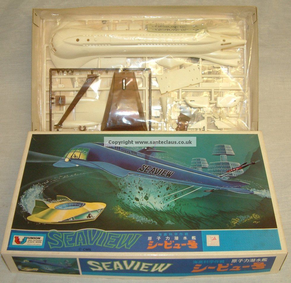 VOYAGE TO THE BOTTOM OF THE SEA Seaview & Flying Sub UNION model kit set Ref1 eBay