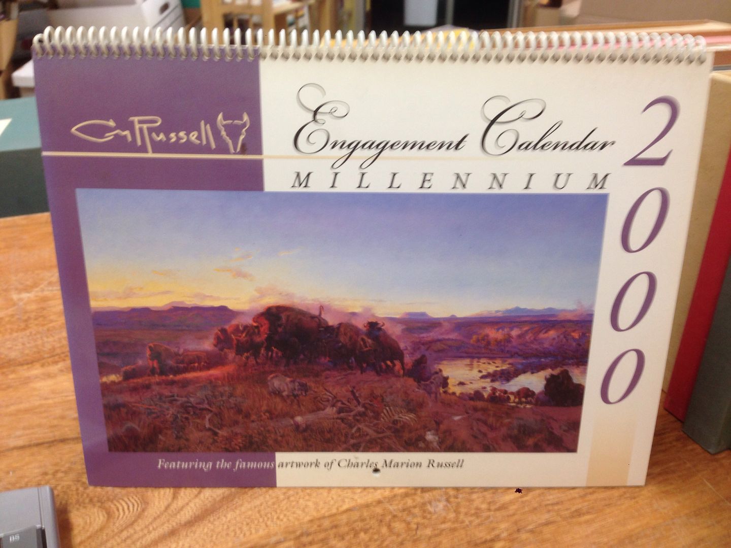 Image for C. M. Russell 2000 Engagement Calendar (Featuring the famous artwork of Charles Marion Russell)