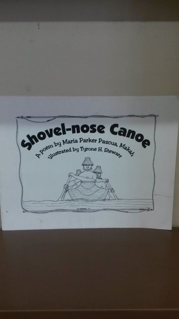 Shovel-nose Canoe, Maria Parker Pascua, Makah Shovel-nose Canoe, Maria Parker Pascua, Makah