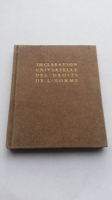 Déclaration Universelle des Droits de L'Homme, United Nations Déclaration Universelle des Droits de L'Homme, United Nations