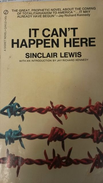 It Can't Happen Here (Signet), Lewis, Sinclair It Can't Happen Here (Signet), Lewis, Sinclair