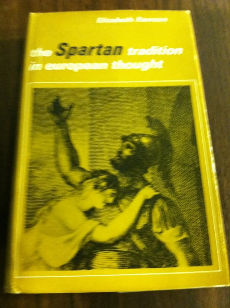Image for The Spartan tradition in European thought