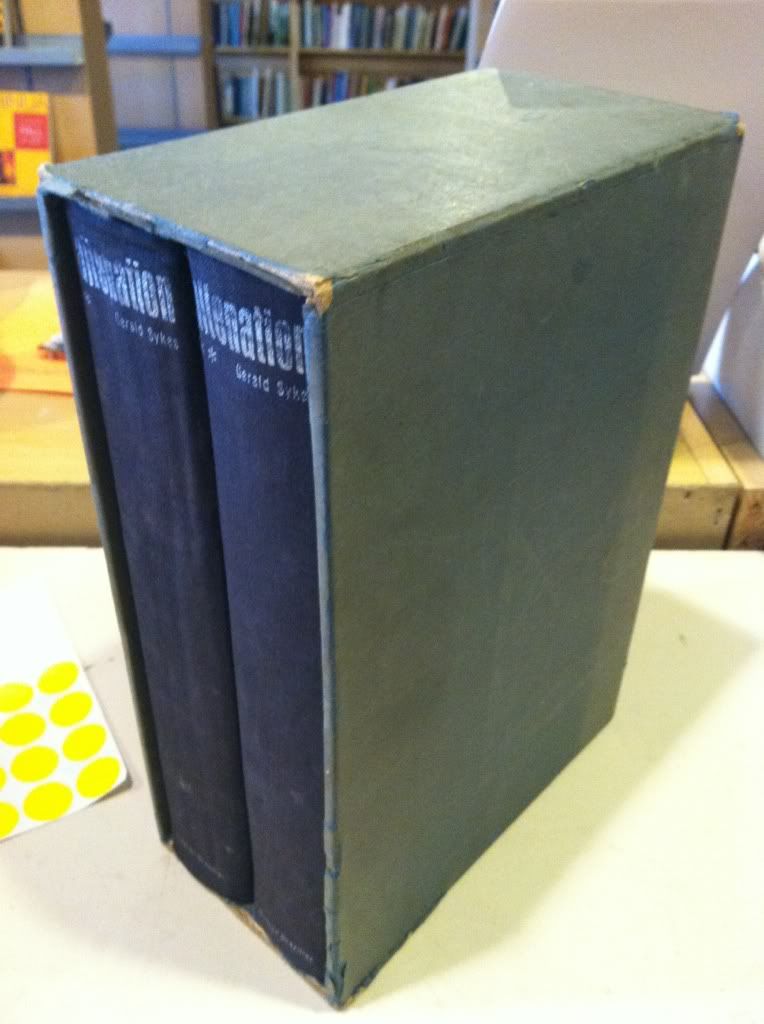 ALIENATION: THE CULTURAL CLIMATE OF OUR TIME, 2 VOLS. COMPLETE, Sykes, Gerald, Ed. ALIENATION: THE CULTURAL CLIMATE OF OUR TIME, 2 VOLS. COMPLETE, Sykes, Gerald, Ed.