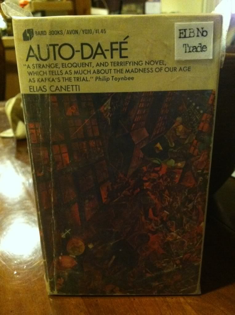 Auto-Da-fe, Elias Canetti Auto-Da-fe, Elias Canetti