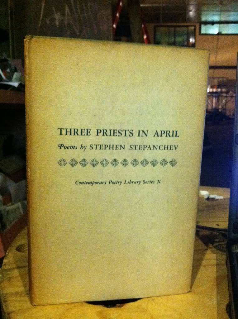 Image for Three Priests In April by Stepanchev, Stephen