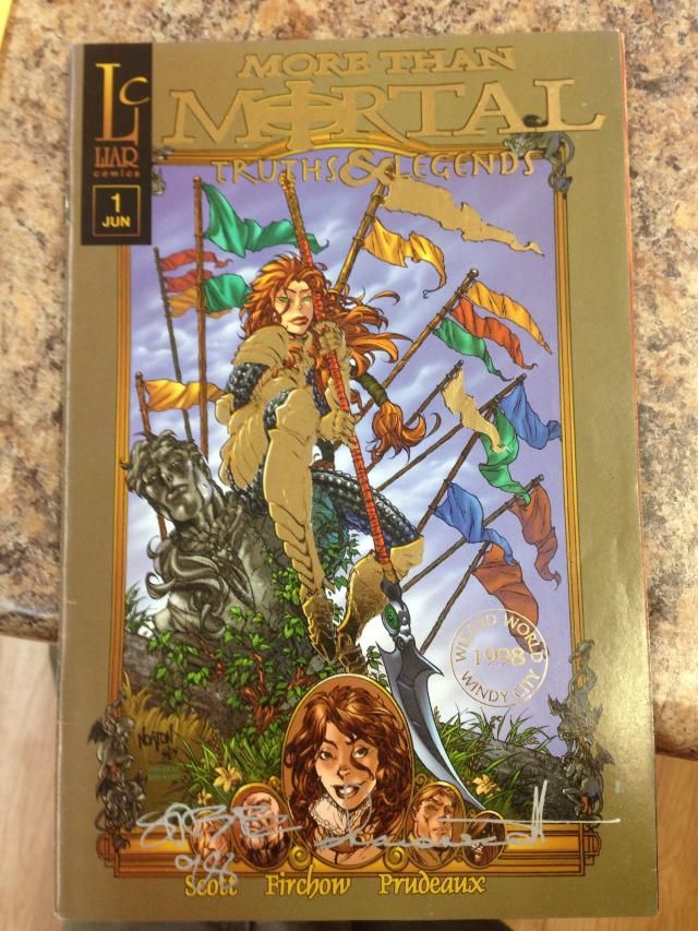 More Than Mortal Truths & Legends #1 Cover A, Sharon Scott More Than Mortal Truths & Legends #1 Cover A, Sharon Scott