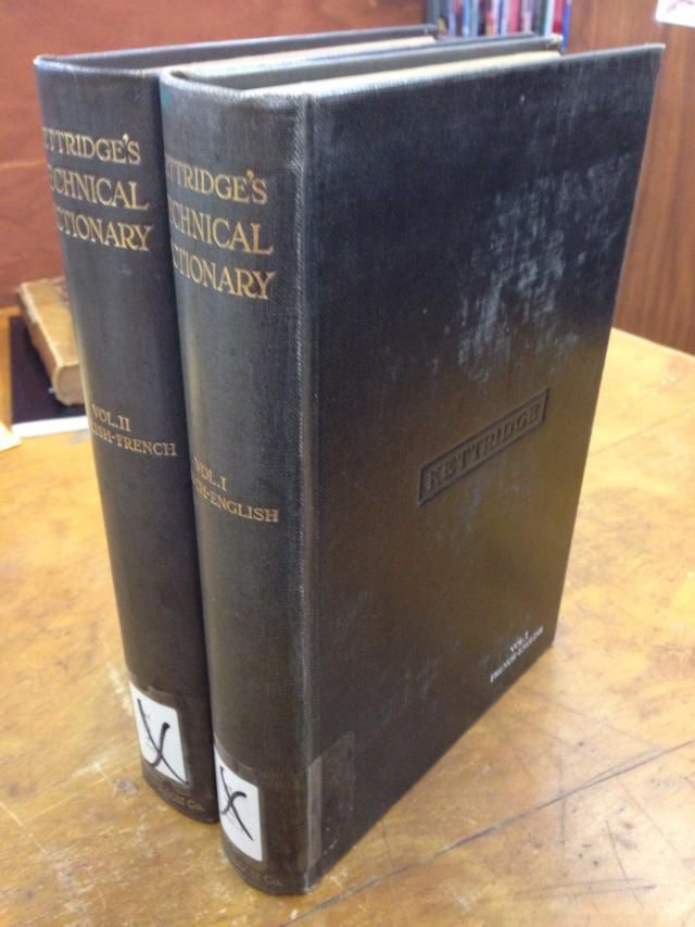 English-French , French-English Dictionary of Technical Terms & Phrases Used in . Engineering & Allied Sciences., Kettridge, J. O. English-French , French-English Dictionary of Technical Terms & Phrases Used in . Engineering & Allied Sciences., Kettridge, J. O.
