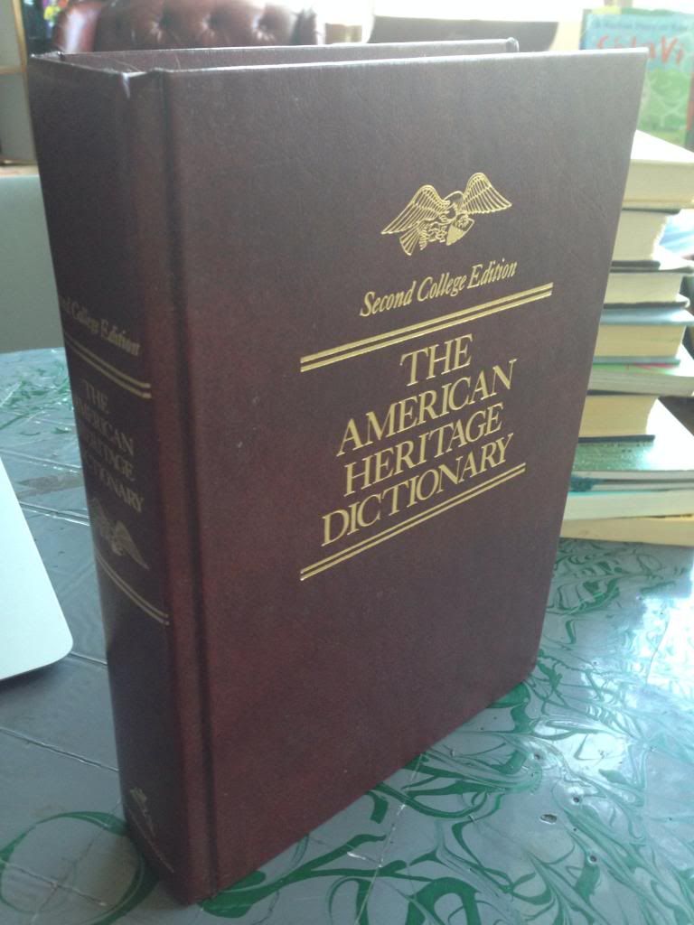 American Heritage Dictionary, Second College Edition American Heritage Dictionary, Second College Edition