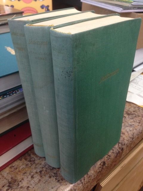 Dramatische Werke-Tragodien; Komodien; Historien by Shakespeare, Willam, Shakespeare, Willam Dramatische Werke-Tragodien; Komodien; Historien by Shakespeare, Willam, Shakespeare, Willam