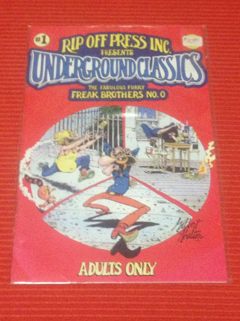 Rip Off Press Inc. Presents Underground Classics (#1) - The Fabolous Furry Freak Brothers No. 0, Gilbert Shelton Rip Off Press Inc. Presents Underground Classics (#1) - The Fabolous Furry Freak Brothers No. 0, Gilbert Shelton