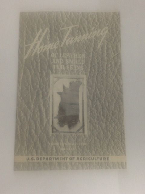 Home Tanning Of Leather And Small Skins, Frey, R. W. And Clarke, I. D. Home Tanning Of Leather And Small Skins, Frey, R. W. And Clarke, I. D.