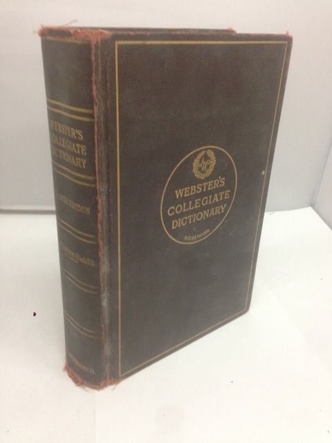 Webster's Collegiate Dictionary: Fourth Edition of the Merriam Series: The Largest Abridgment of Webster's New International Dictionary of the English Language, n/a Webster's Collegiate Dictionary: Fourth Edition of the Merriam Series: The Largest Abridgment of Webster's New International Dictionary of the English Language, n/a