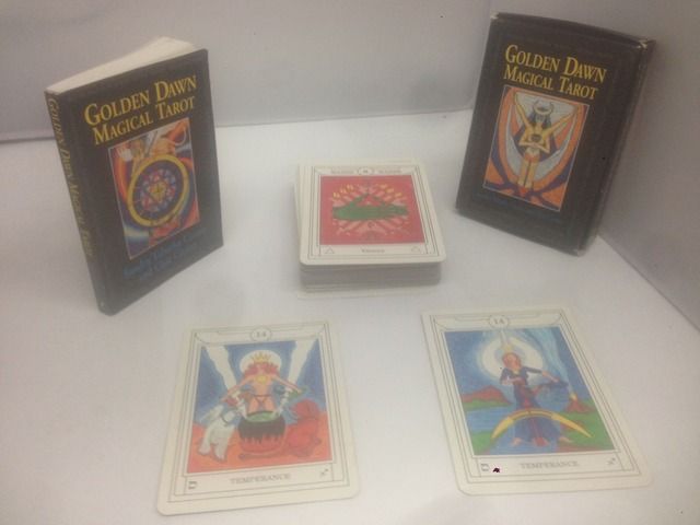 Golden Dawn Magical Tarot, Sandra Tabatha Cicero; Chic Cicero Golden Dawn Magical Tarot, Sandra Tabatha Cicero; Chic Cicero