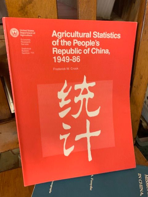 Image for Agricultural Statistics of the People's Republic of China 1949-86