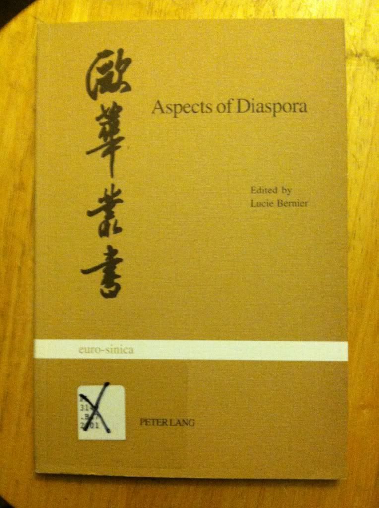 Image for Aspects of Diaspora: Studies on North American Chinese Writers (Eurosinica)
