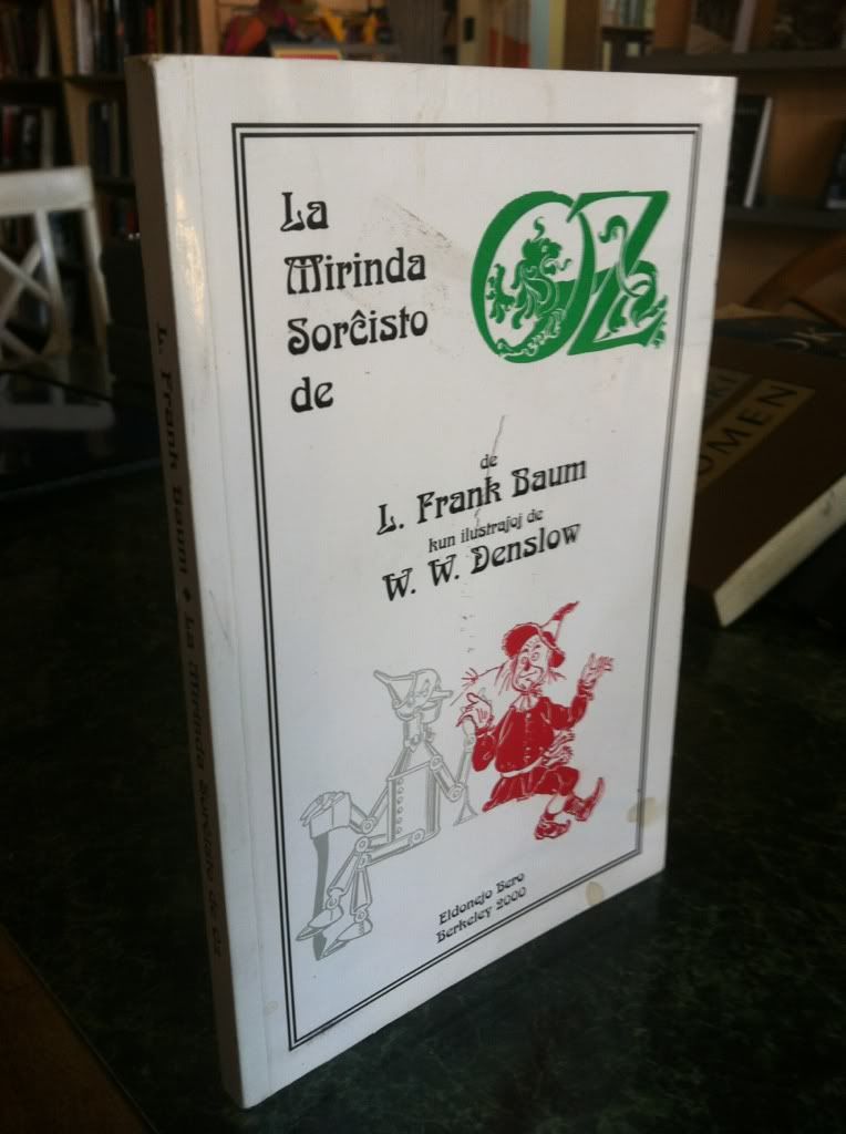 Image for La Mirinda Sorcisto de Oz by Baum, L. Frank & Denslow, W.W. (translator)