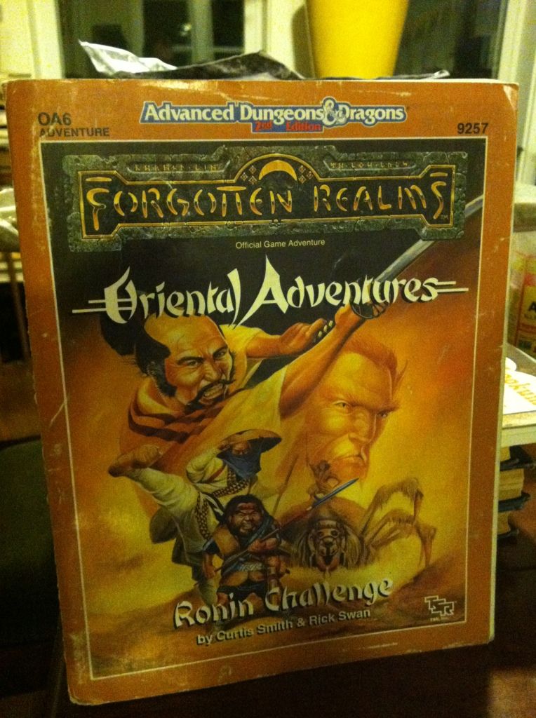 Ronin Challenge (Advanced Dungeons and Dragons/Forgotten Realms/Oriental Adventures Module OA6), Smith, Curtis; Swan, Rick Ronin Challenge (Advanced Dungeons and Dragons/Forgotten Realms/Oriental Adventures Module OA6), Smith, Curtis; Swan, Rick