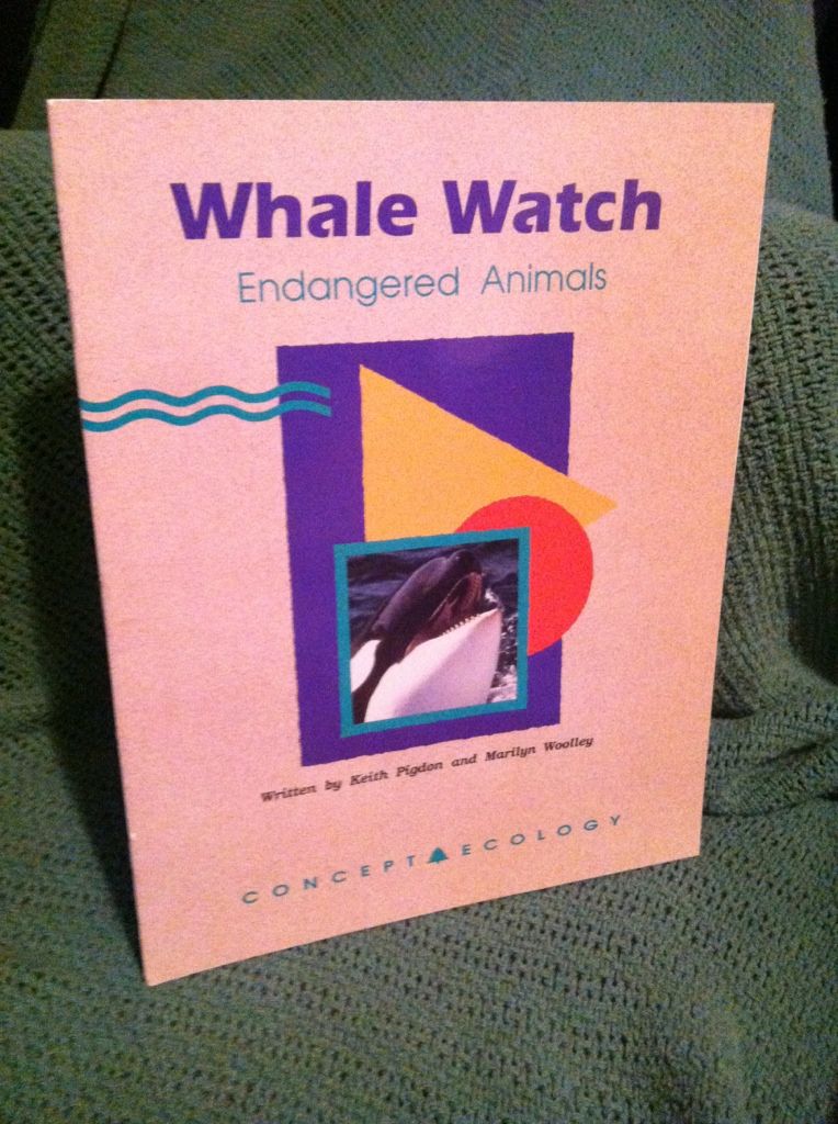 Image for Whale watch: Endangered animals (Concept ecology)