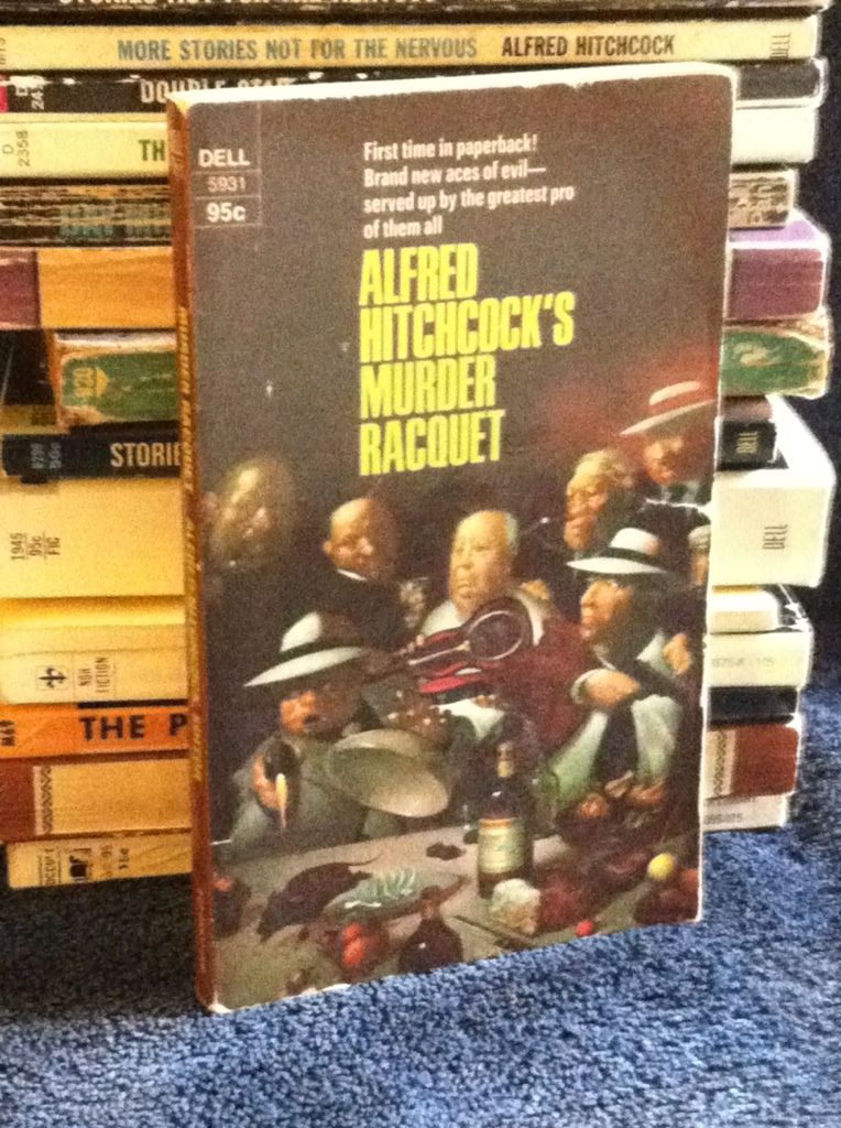 Alfred Hitchcock's Murder Racquet, Frank Sisk, Edwin P. Hicks, Elijah Ellis; James Holding, Richard Deming, Richard Hardwick; Douglas Farr; Ed Lacy; C. B. Gilford; Alice-Mary Schnirring; Robert Colby; Jeffrey M. Wallman; Fletcher Flora; Gilbert Ralston Alfred Hitchcock's Murder Racquet, Frank Sisk, Edwin P. Hicks, Elijah Ellis; James Holding, Richard Deming, Richard Hardwick; Douglas Farr; Ed Lacy; C. B. Gilford; Alice-Mary Schnirring; Robert Colby; Jeffrey M. Wallman; Fletcher Flora; Gilbert Ralston