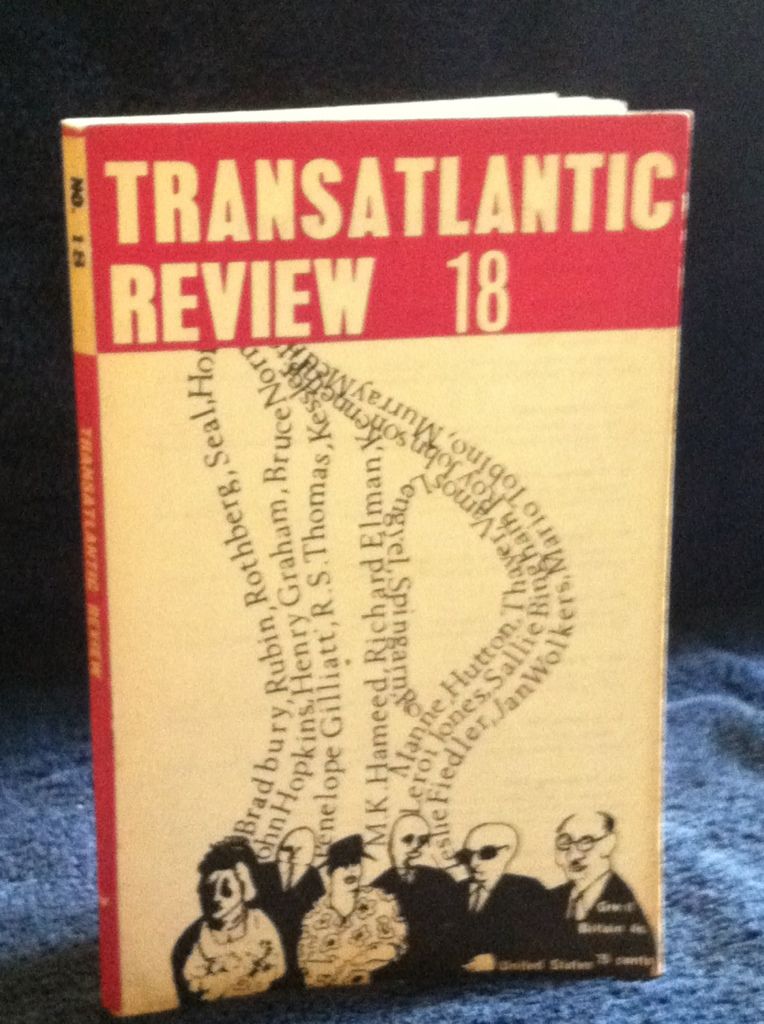 Image for Transatlantic Review No. 18 Spring 1965