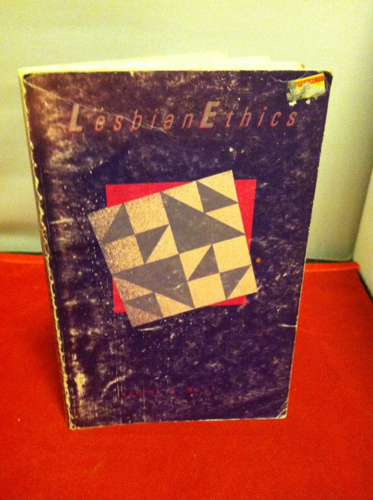 Lesbian Ethics, Volume 3, No. 1, Silveira, Jeanette (editor) Lesbian Ethics, Volume 3, No. 1, Silveira, Jeanette (editor)