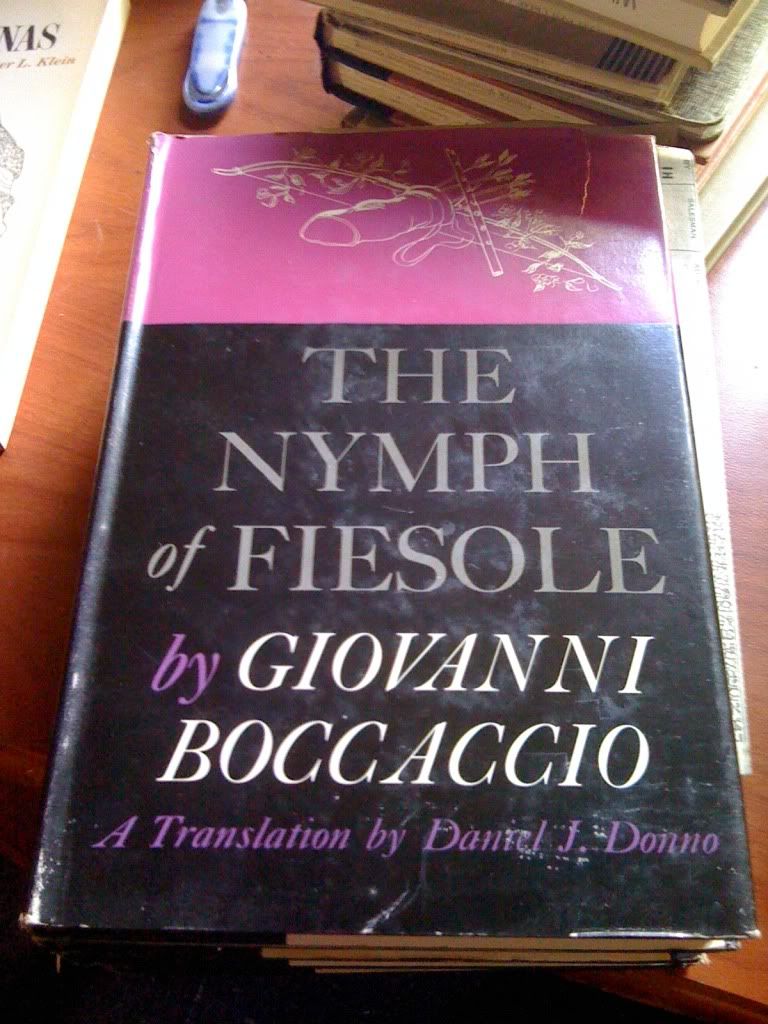 The nymph of Fiesole (Il ninfale fiesolano), Boccaccio, Giovanni The nymph of Fiesole (Il ninfale fiesolano), Boccaccio, Giovanni