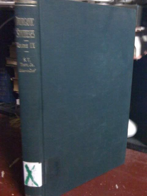 Inorgnaic Synthesis, Volume IX, Tyree, Jr., S.Y. Inorgnaic Synthesis, Volume IX, Tyree, Jr., S.Y.