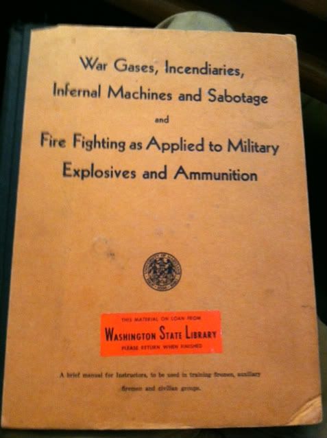 War gases, incendiaries, infernal machines and sabotage: And fire fighting as applied to military explosives and ammunition; a brief manual for ... auxiliary firemen and civilian groups, Just, James William War gases, incendiaries, infernal machines and sabotage: And fire fighting as applied to military explosives and ammunition; a brief manual for ... auxiliary firemen and civilian groups, Just, James William