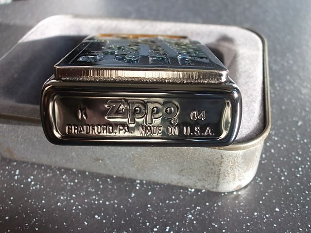 Zippo Ori - Nose-Art Girl brass (BNIB) 300rb | Rainbow Forest (2nd) 240rb