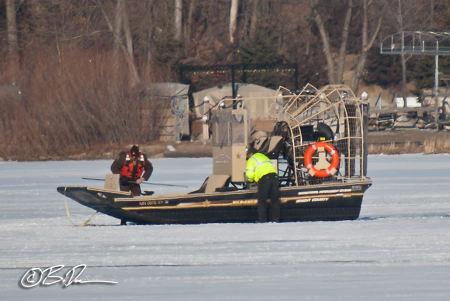 Lake Charlotte drowning, Recovery efforts on Lake Charlotte Wright County MN January 15, 2012