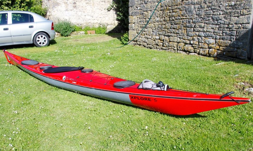 Tiderace Xplore S Sea Kayak for sale £1250 The UK Rivers Guidebook