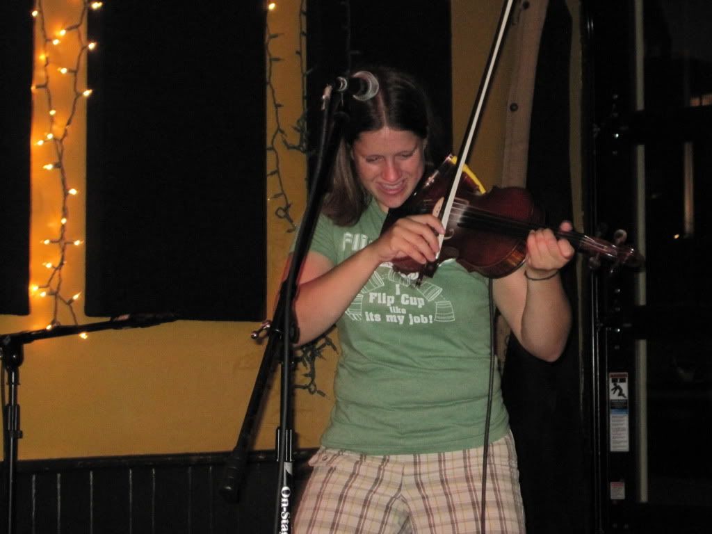 Violinin' it up at The Monkey House Winooski, VT