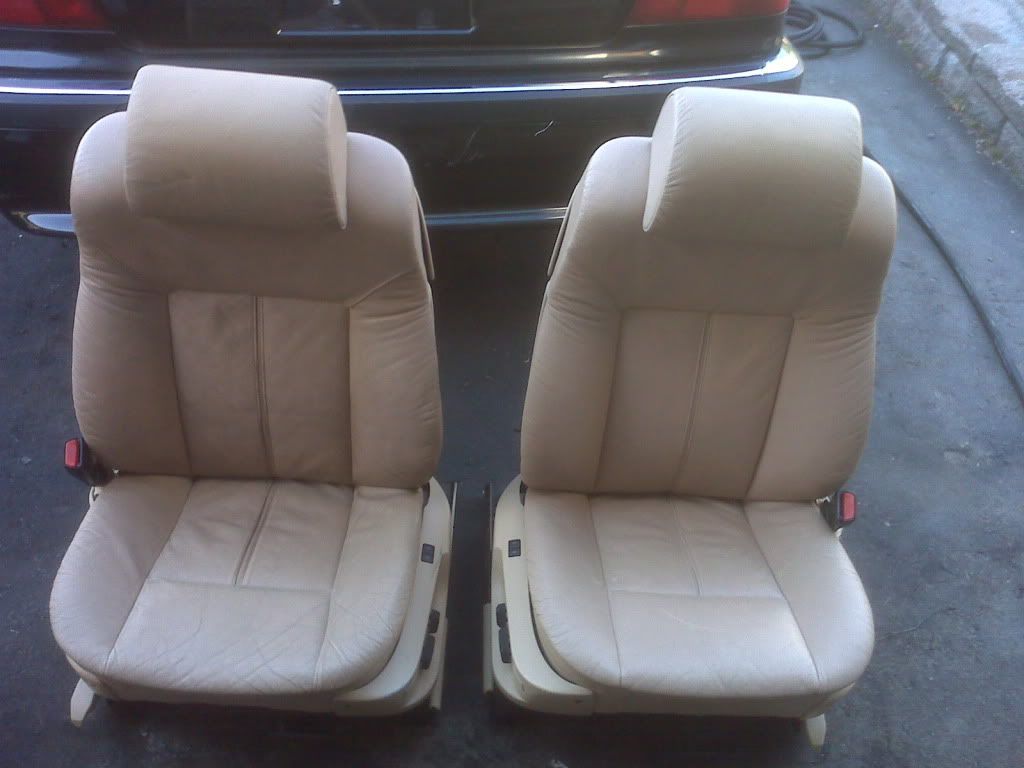 Bmw e39 leather seat repair #2