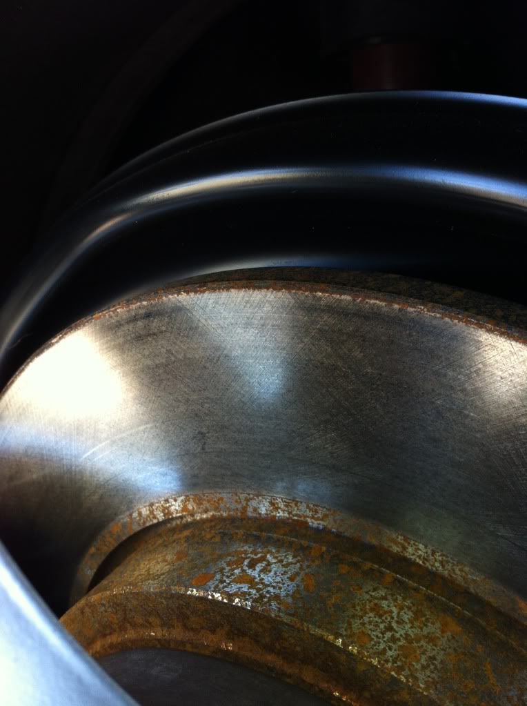 Installed S4 rear brakes, pads seem to be dragging a little bit