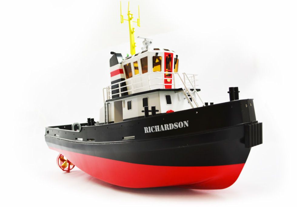RADIO REMOTE CONTROL RC RICHARDSON TUG BOAT 2.4GHz HIGH DETAILED