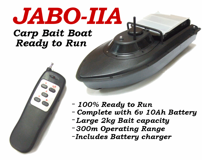 CARP BAIT BOAT JABO 2 RADIO CONTROL BAIT BOAT SECOND HAND USED TWICE