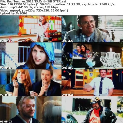Bad Teacher (2011) TS XviD-SiNiSTER Bad Teacher (2011) TS XviD-SiNiSTER