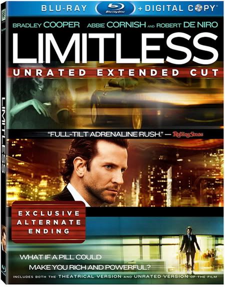 Limitless (2011) UNRATED 480p  BDRip  XviD AC3 