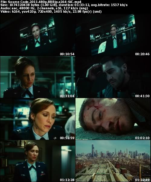 Source Code (2011) BRRip 480p x264 AAC - SiC