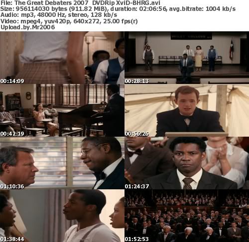 The Great Debaters (2007) DVDRip XviD-BHRG The Great Debaters (2007) DVDRip XviD-BHRG