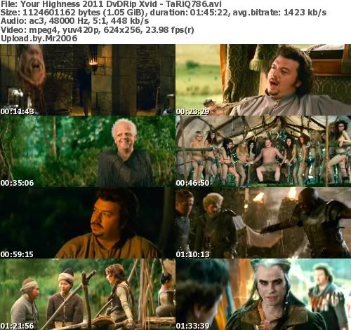 Your Highness (2011) DvDRip Xvid - TaRiQ786 Your Highness (2011) DvDRip Xvid - TaRiQ786
