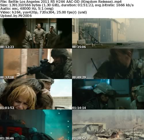 Battle: Los Angeles (2011) R5 H264 AAC-DD (Kingdom Release)