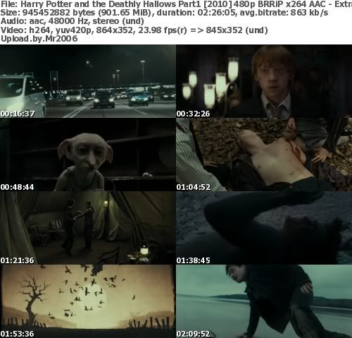 Harry Potter and the Deathly Hallows: Part1 (2010) 480p BRRiP x264 AAC - ExtraTorrentRG Harry Potter and the Deathly Hallows: Part1 (2010) 480p BRRiP x264 AAC - ExtraTorrentRG