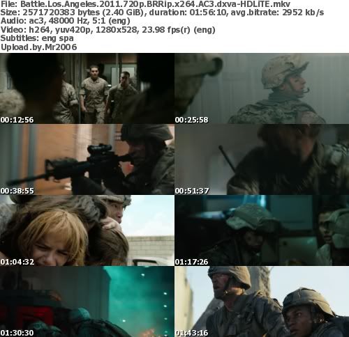Battle: Los Angeles (2011) 720p BRRip x264 AC3 dxva-HDLiTE Battle: Los Angeles (2011) 720p BRRip x264 AC3 dxva-HDLiTE