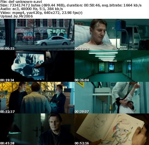 Unknown (2011) DVDRip - XviD-DEFACED