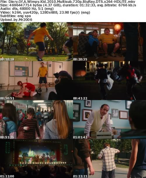Diary Of A Wimpy Kid (2010) 720p BluRay DTS x264-HDLiTE